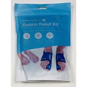 SPORTS LABORATORY One Size BUNION Pain RELIEF KIT for Hallux Valgus NIP NEW